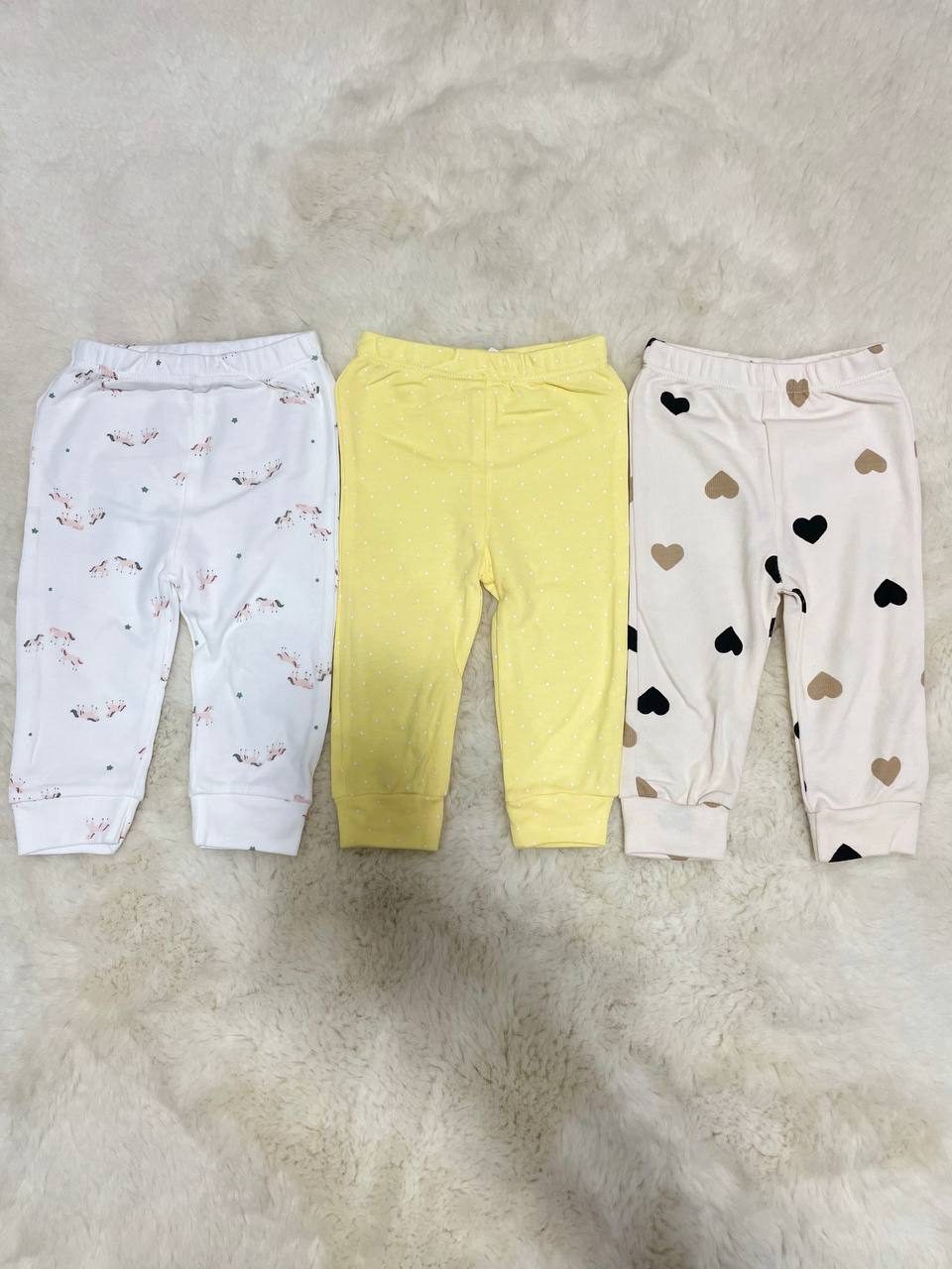 Baby Leggings 3-Pack