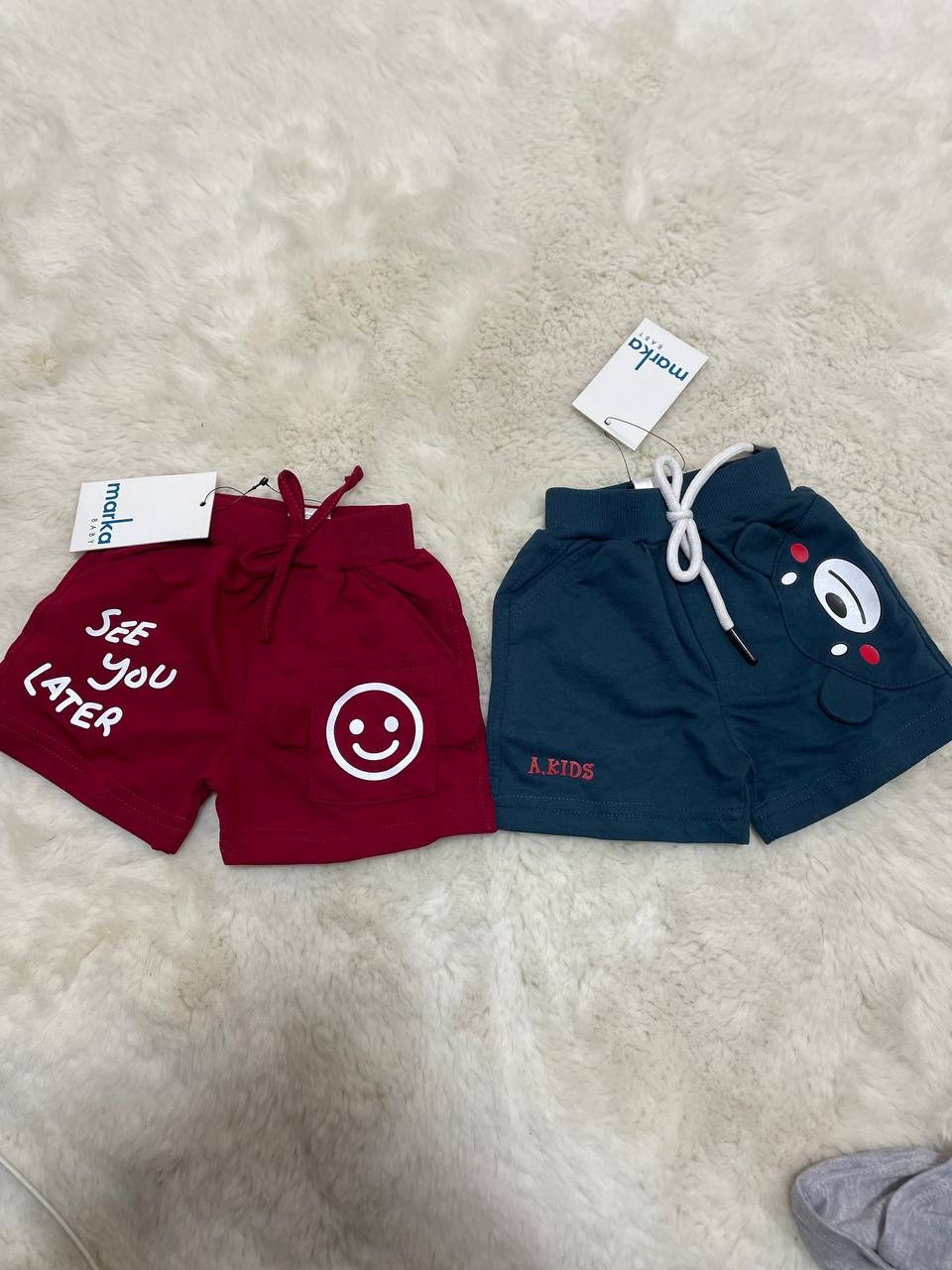 See You Later Smiley Shorts