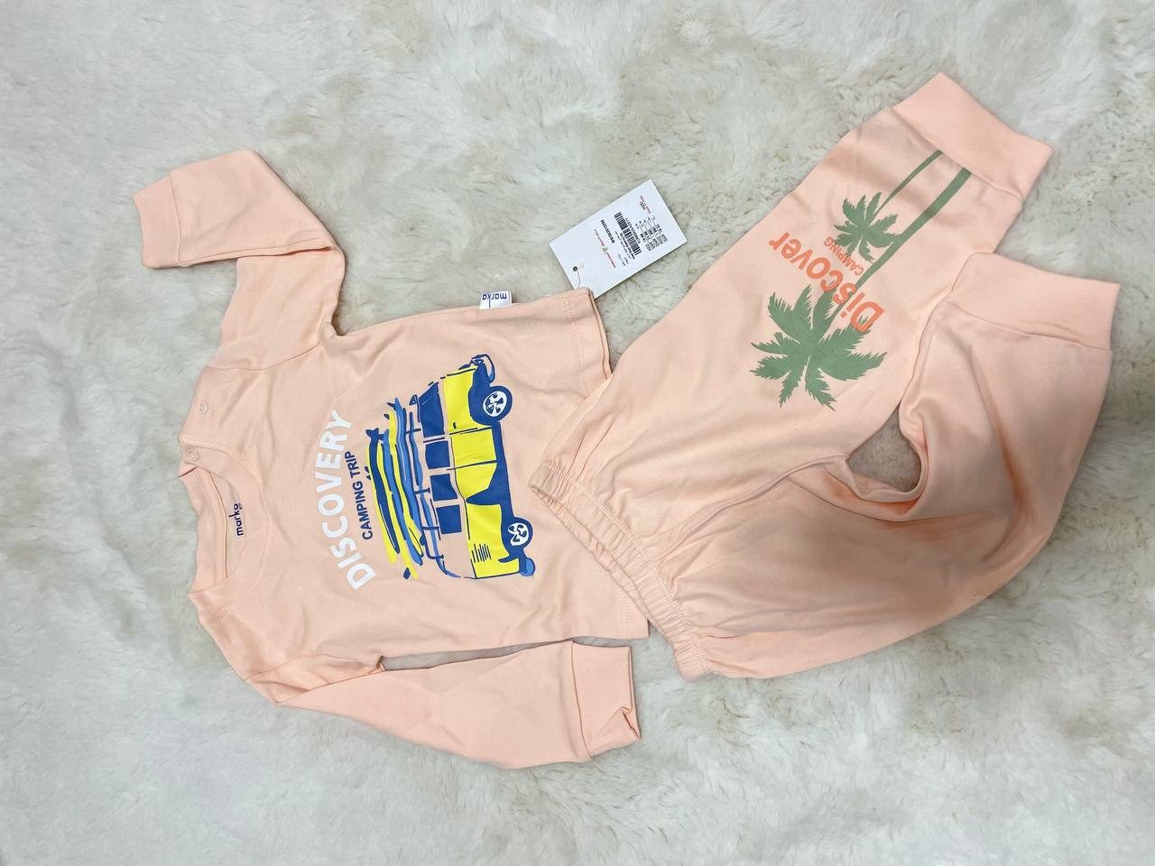 Van Print Tee & Trousers Set